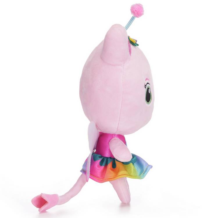 Gabby's Dollhouse Rainbow Fairy Kitty soft toy 10 inch, UK version