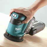 Makita cordless random orbital sander 3-speed 18V (British brand)