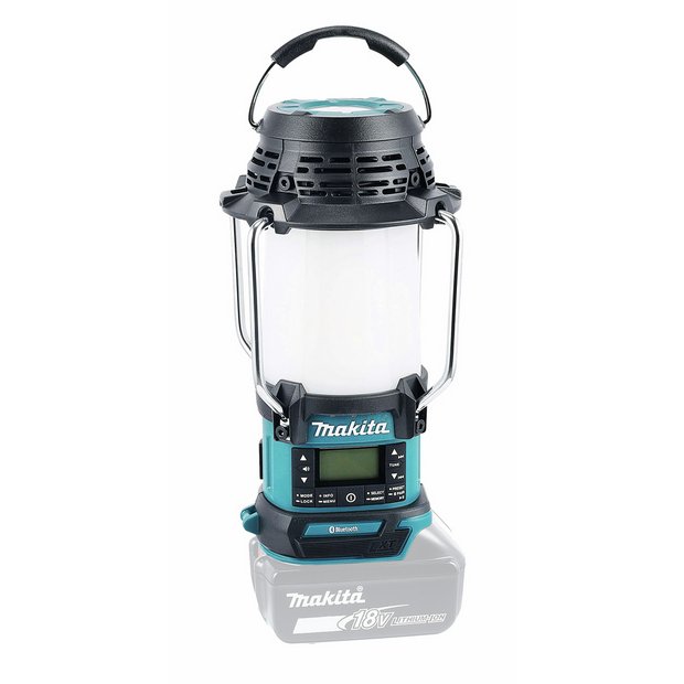 Makita 18V cordless radio lantern (British brand)