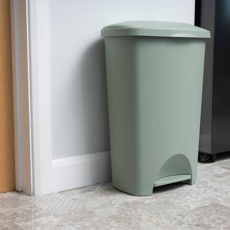 Addis pedal bin Lilypad Green 50 litre - British product