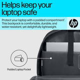 HP laptop backpack black and grey 15.6 inch - British product