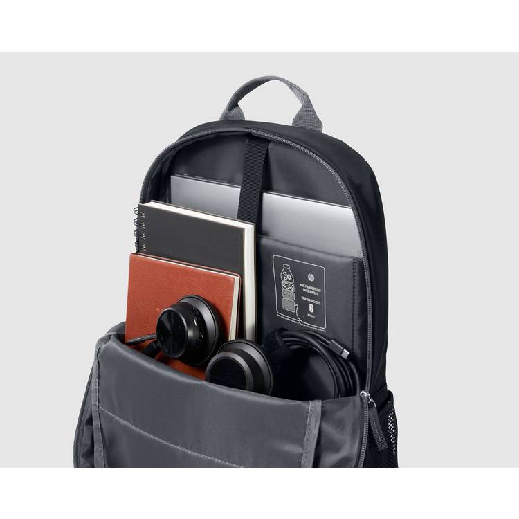 HP laptop backpack black and grey 15.6 inch - British product