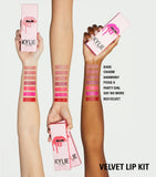 Kylie Cosmetics Velvet lip kit, UK version
