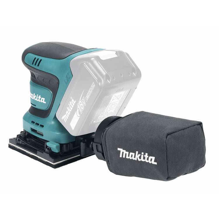 Makita finishing sander cordless 18V, imported from the UK