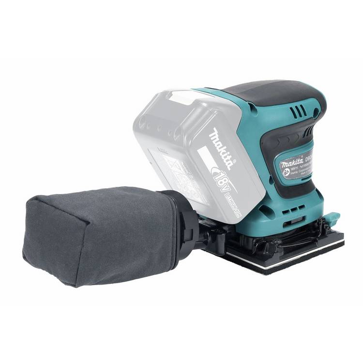 Makita finishing sander cordless 18V, imported from the UK