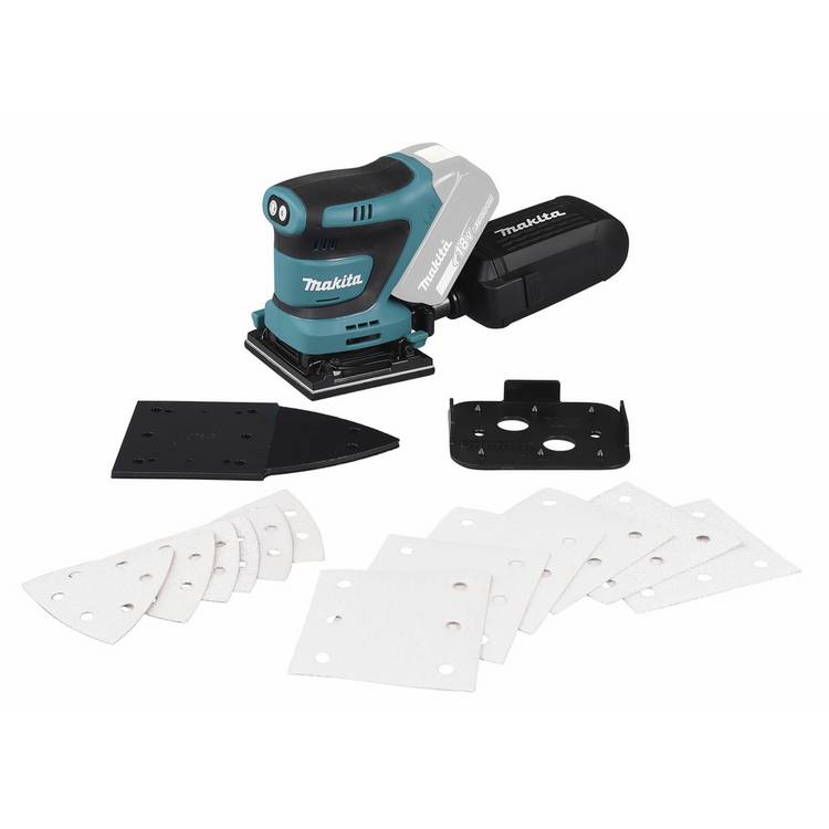 Makita finishing sander cordless 18V, imported from the UK