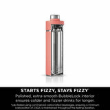 Ninja travel bottle coral 700ml, UK version