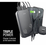Fresh 'n Rebel power bank grey 20000mAh - British product