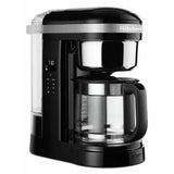 KitchenAid drip filter coffee machine black 12-cup, UK version
