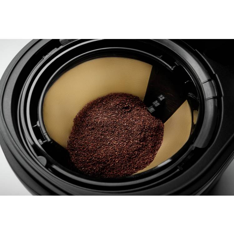 KitchenAid drip filter coffee machine black 12-cup, UK version
