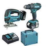 Argos Makita LXT Cordless Combi Drill & Jigsaw Twin Pack 18V- Buy online at McGrocer