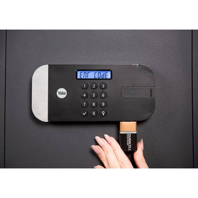Yale 35cm digital security safe, UK version