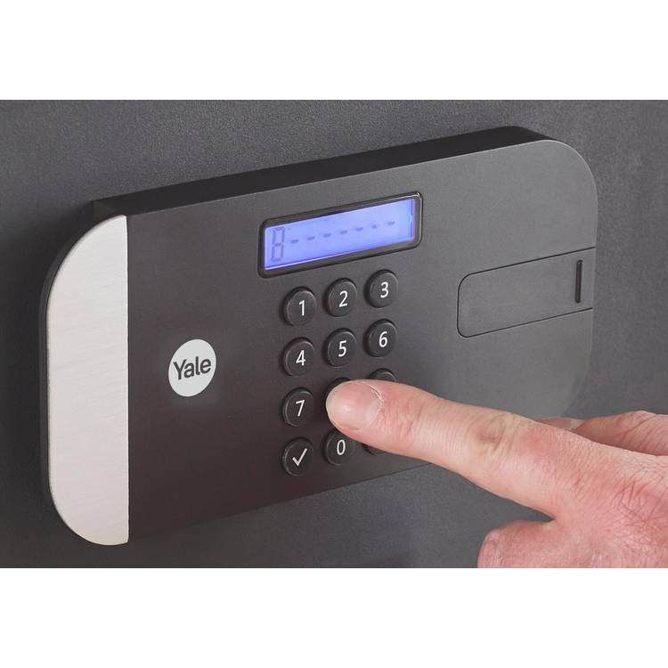 Yale 35cm digital security safe, UK version