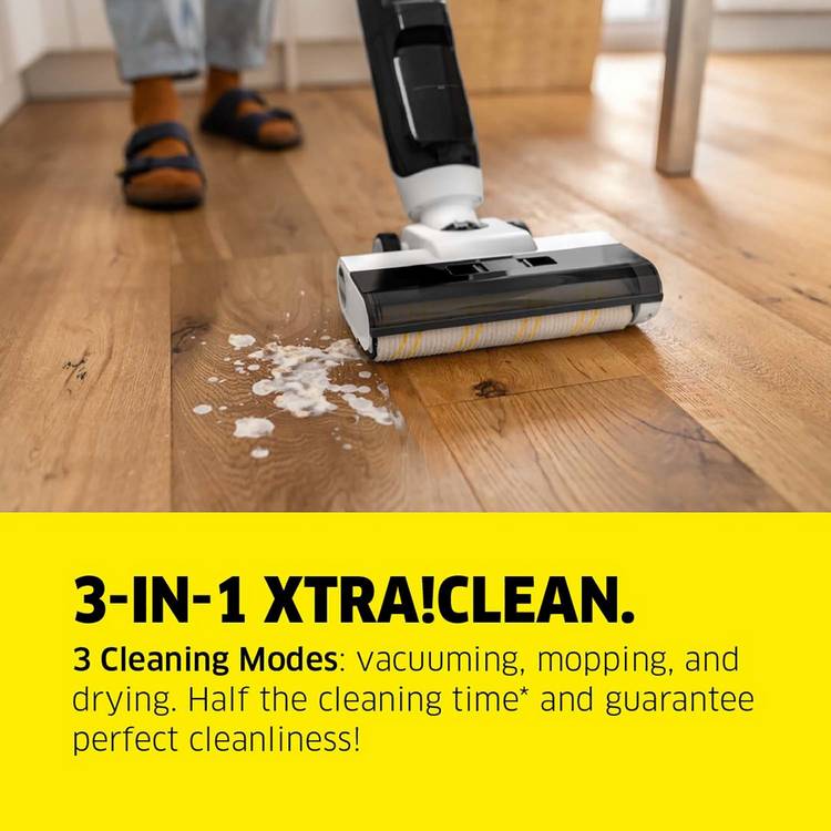 Karcher FCV 3 cordless vacuum mop, UK version