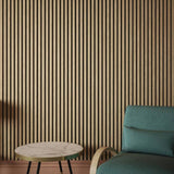 Argos Kraus Acoustic Wood Veneer Natural Oak Wall Panel 2.4m- Buy online at McGrocer