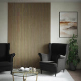 Kraus wall panel natural oak veneer 2.4m imported from the UK