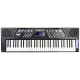 RockJam 61-key keyboard piano with stand and stool, UK version