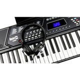 RockJam 61-key keyboard piano with stand and stool, UK version