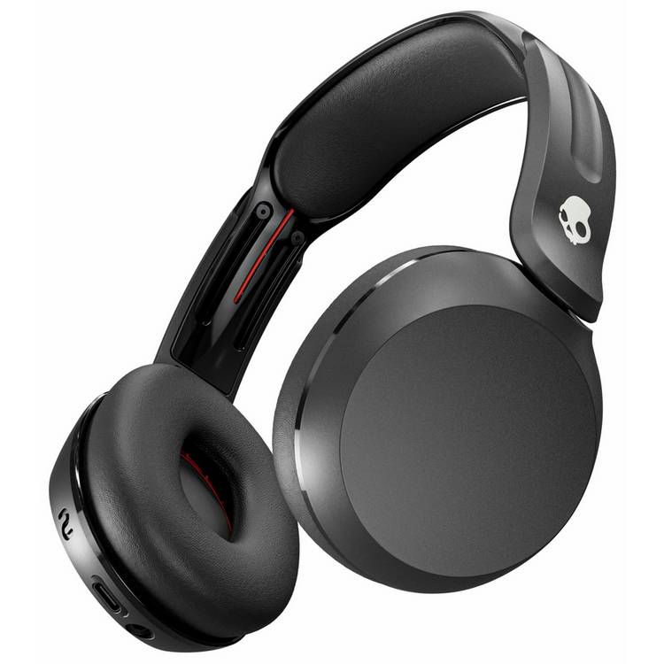 Skullcandy on-ear wireless headphones True Black (British brand)