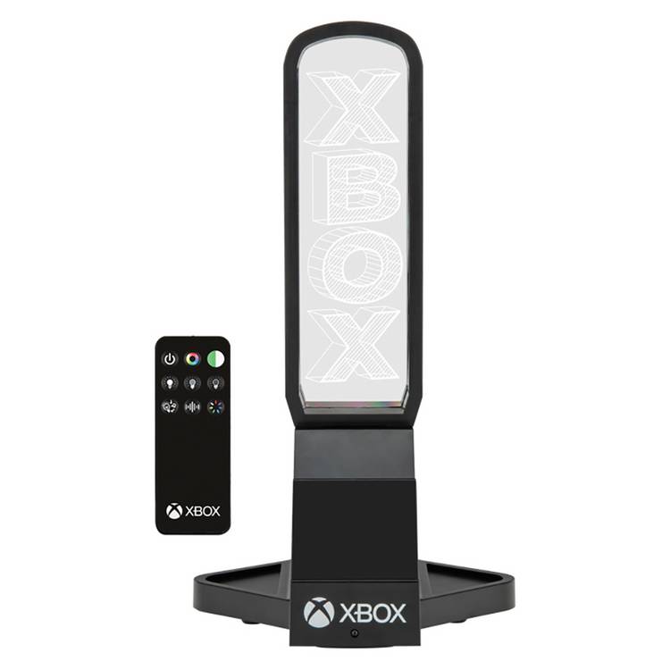 Xbox headphone stand black RGB lighting USB-C, UK version