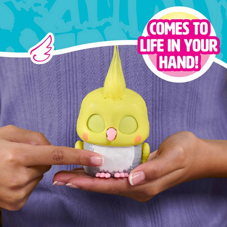 furReal Handfuls Chirps Cockatoo interactive soft toy - British product
