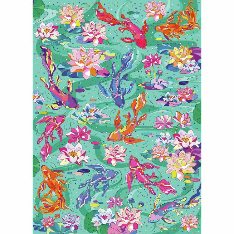 House of Turnowsky Tranquil Waters 1000 piece jigsaw puzzle, imported from the UK