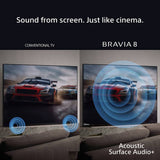 Sony Bravia 8A 55Inch OLED 4K TV, UK version
