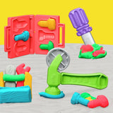 Play-Doh Stamp and Saw Tool Bench with 5 tubs - British product