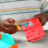 Play-Doh Stamp and Saw Tool Bench with 5 tubs - British product