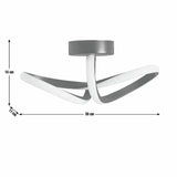Argos Home swirled LED ceiling light 30cm - British product