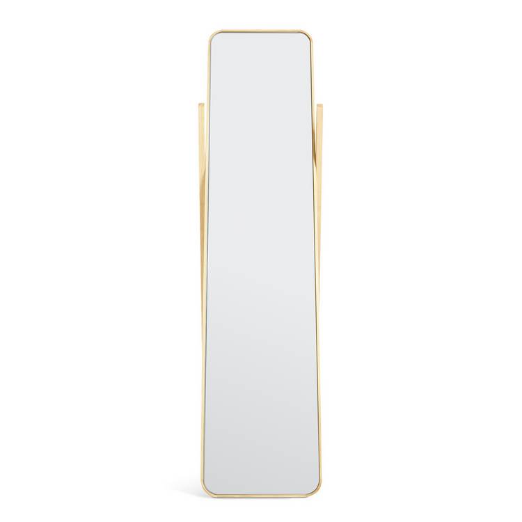 Habitat wooden freestanding mirror with ladder stand 150x40cm, UK version