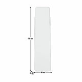 Habitat wooden freestanding mirror with ladder stand 150x40cm, UK version