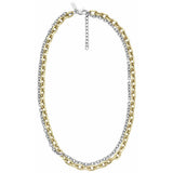 Armani Exchange men's double chain necklace 50cm (British brand)