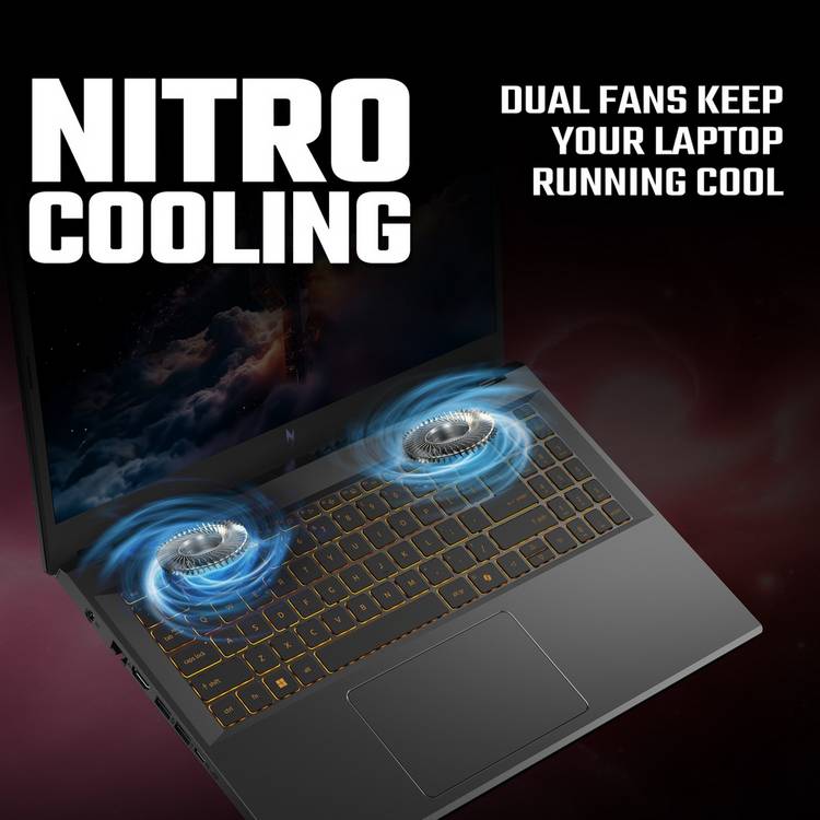 Acer Nitro V15 gaming laptop 15.6in, UK version