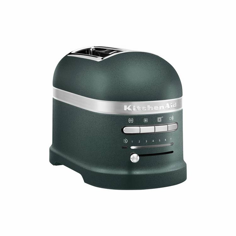 KitchenAid Artisan 2 Slice Toaster Pebbled Palm, imported from the UK