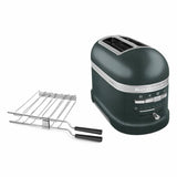 KitchenAid Artisan 2 Slice Toaster Pebbled Palm, imported from the UK