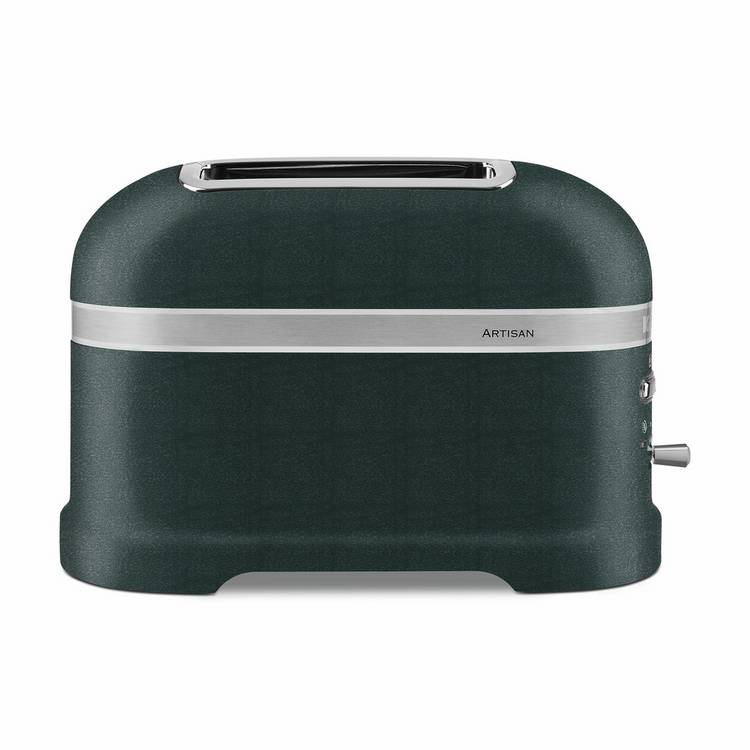 KitchenAid Artisan 2 Slice Toaster Pebbled Palm, imported from the UK