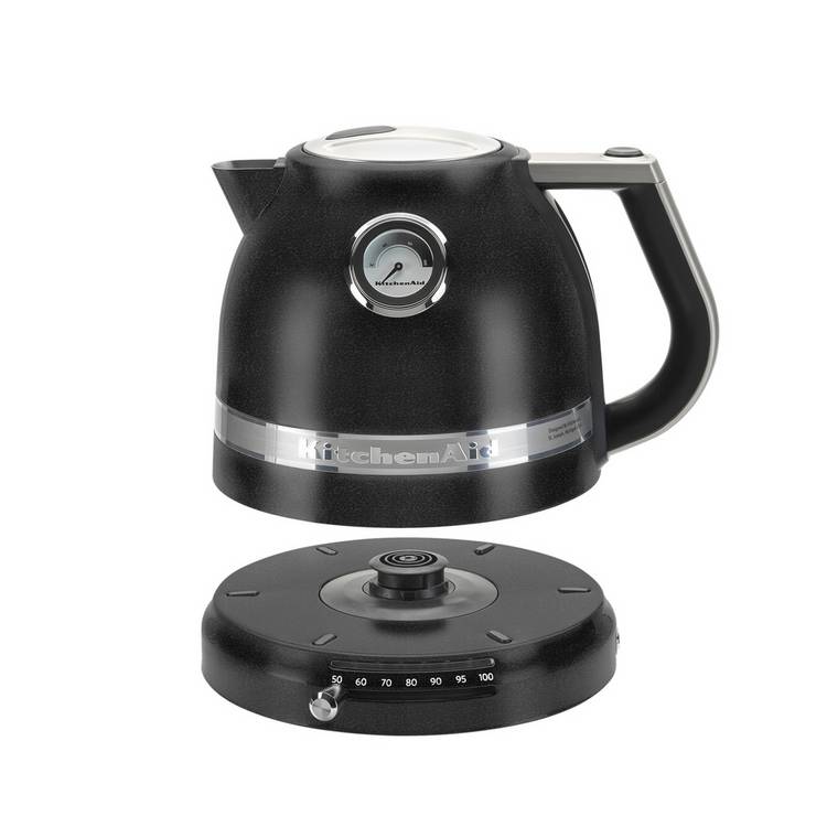 KitchenAid Artisan Kettle cast iron black 1.5L, UK version