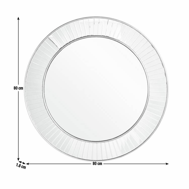 Argos Home gold mosaic round wall mirror 80cm - British product