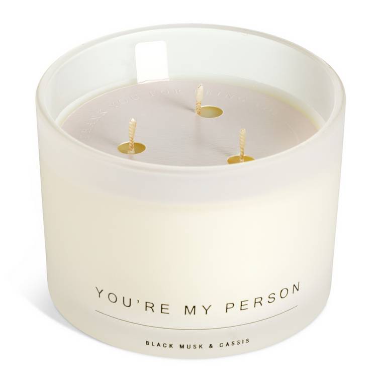 Argos Home You're My Person large candle, UK version