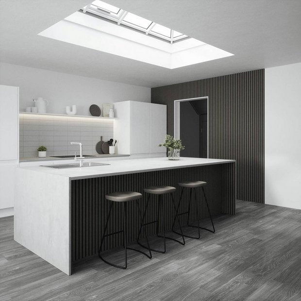 Kraus acoustic wall panel Alder Grey 1.2m, imported from the UK