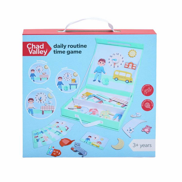 Chad Valley daily routine magnetic game, imported from the UK