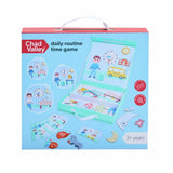 Chad Valley daily routine magnetic game, imported from the UK