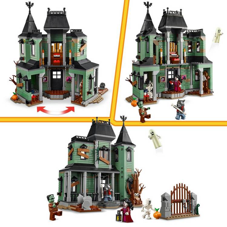 LEGO Creator 3in1 Haunted Mansion building set, UK version
