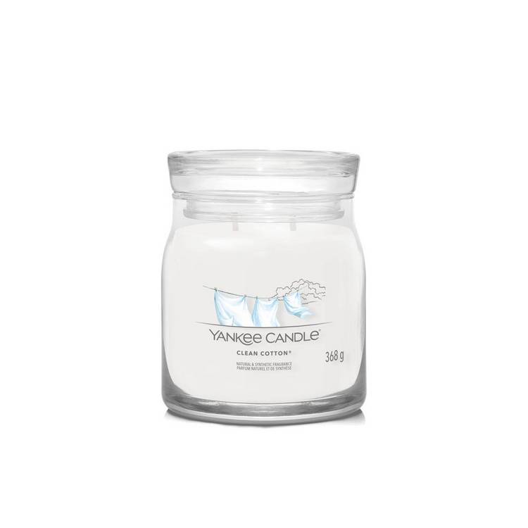 Yankee scented candle Clean Cotton 368g - British product