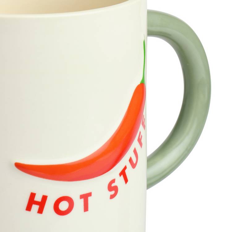 Argos Home Hot Stuff Chilli Pepper Mug 450ml, UK version