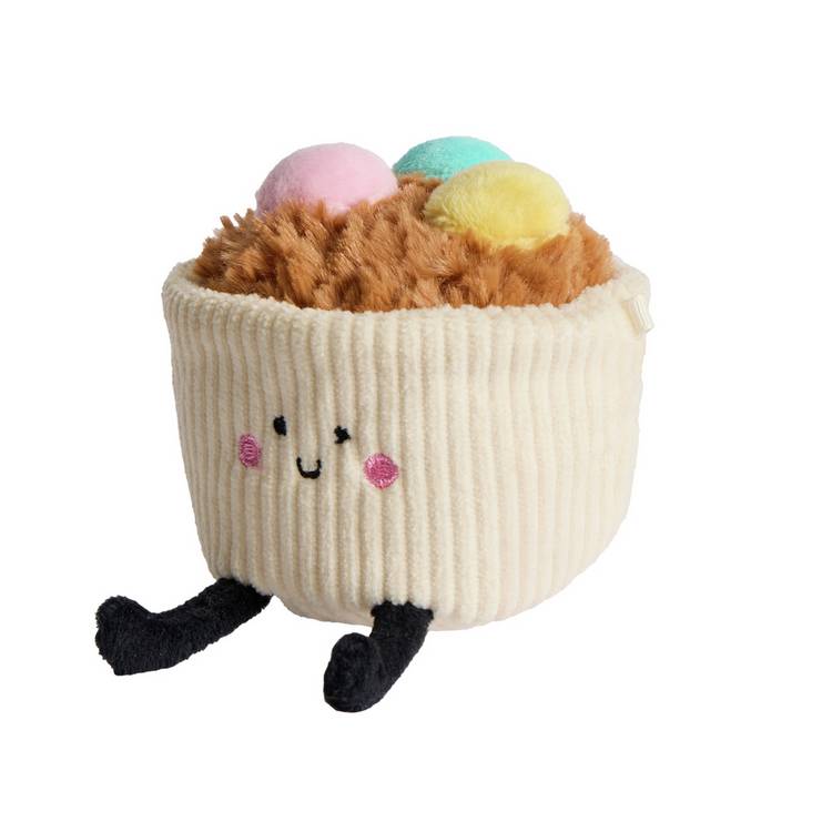 Argos Home Mini Cupcake plush toy pocket-sized baby toy (British brand)