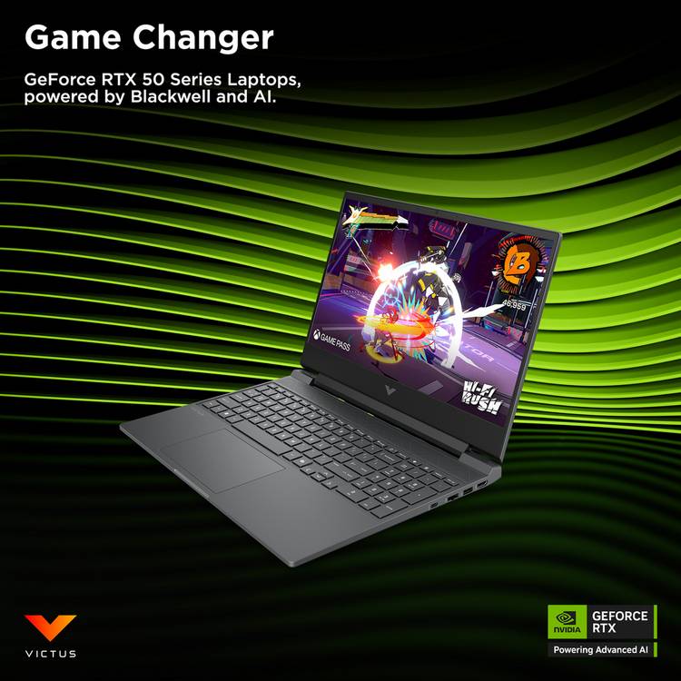 HP Victus gaming laptop 15.6in RTX 3050, imported from the UK