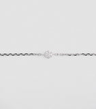 Redline white gold diamond illusion bracelet - British product