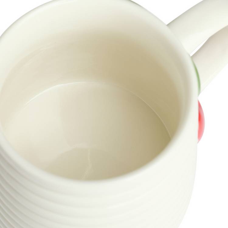 Argos Home ribbed cherry mug 250ml (British brand)